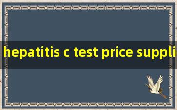 hepatitis c test price suppliers